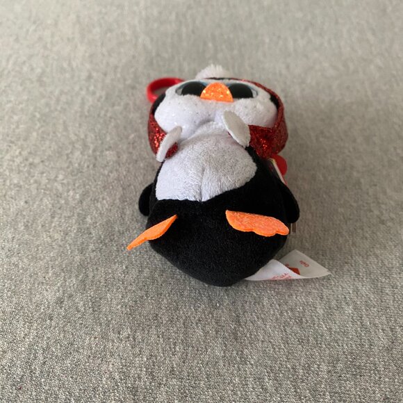 NWT Ty Beanie Boos Key Clip Gale the Christmas Holiday Penguin 4" 2019 - Picture 2 of 13